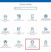 Image result for Cortana On Windows 10 Settings Icon