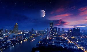 Image result for Cityscape at Night HD