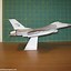 Image result for Papercraft F-16 Template