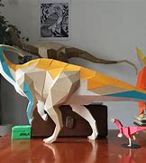 Image result for Dinosaur Papercraft