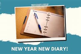 Image result for New Year Diary