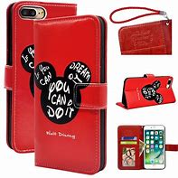Image result for iPhone 5 Wallet Flip Case Disney