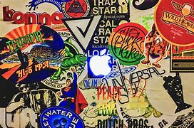 Image result for Aesthetic Stickers Wallpaper Laptop