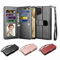 Image result for Gold Wallet Case for Samsung Galaxy A12