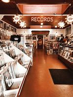 Image result for Futuristic Record Store
