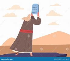 Image result for Moses Tablets Cartoon
