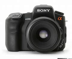 Image result for Sony A200 Camera