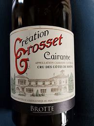 Image result for Brotte Cairanne Creation Grosset