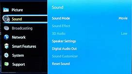 Image result for Nu7100 Samsung Audio Setting Set