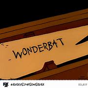 Image result for Simpsons Wonderbat