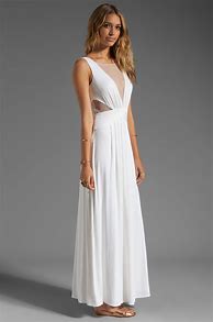 Image result for White Cut Out Maxi Dress