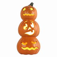 Image result for Halloween Outdoor Lighted Pumpkin Decorations