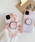 Image result for White Marble iPhone Case with Popsocket