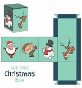 Image result for Christmas Box Template Printable