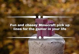 Image result for Minecraft Pick Up Lines