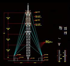Image result for Telecom Tower Drawing