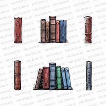 Image result for Standing Book Clip Art