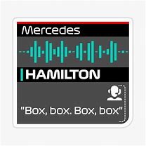 Image result for F1 Team Radio Sticker