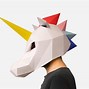 Image result for Rainbow Unicorn Mask