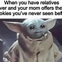 Image result for Baby Yoda Meme Weekend