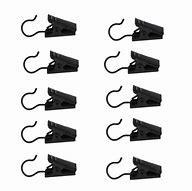 Image result for Heavy Duty Curtain Hooks with Clips