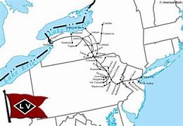 Image result for Lehigh and New England Railroad Map