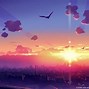 Image result for anime sunset city backgrounds