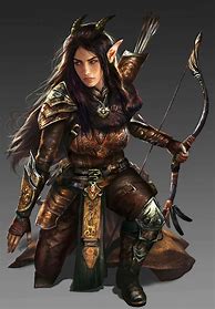 Image result for Dark Elf Warrior Woman
