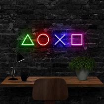 Image result for PlayStation Neon