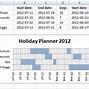 Image result for Holiday Calendar Template Excel