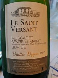 Image result for Monmousseau Muscadet Sevre Maine sur lie Vieilles Vignes Poyet