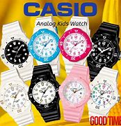 Image result for Casio Red Black Watch Kids