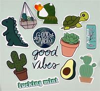 Image result for Green Aesthetic Sticker Pack