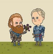 Image result for Game of Thrones Brienne and Tormund