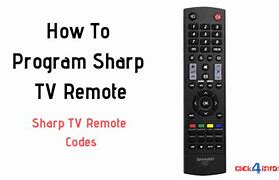 Image result for Sharp TV Code List