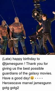 Image result for Guardians of the Galaxy Happy Birthday Meme
