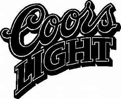 Image result for Coors Light Sticker