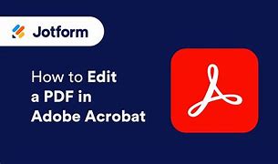 Image result for Adobe Acrobat Reader Edit PDF
