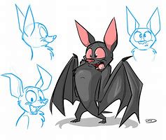 Image result for Dracula Bat Cartoon