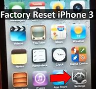 Image result for How to Reset iPhone 3
