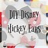 Image result for DIY Mickey Mouse Ears