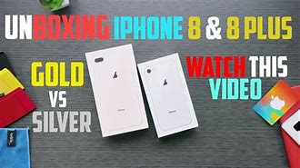 Image result for iPhone 8 Plus Gold vs Silver