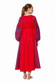 Image result for Long Sleeve Embroidered Maxi Dress