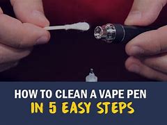 Image result for How to Clean a Vaporizer Pen