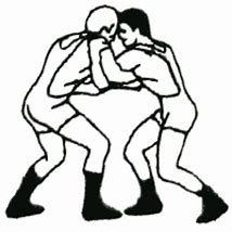 Image result for Wrestling Black and White