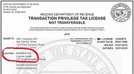 Image result for TPT Certificate Arizona