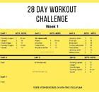 Image result for 28 Day Workout Challenge Men 45 65