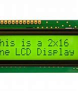Image result for Ukuran LCD 16X2