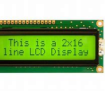 Image result for LCD-Display 16 × 2