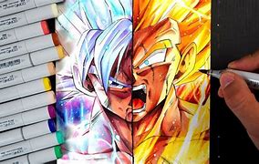 Image result for Best Split Dragon Ball Drawing